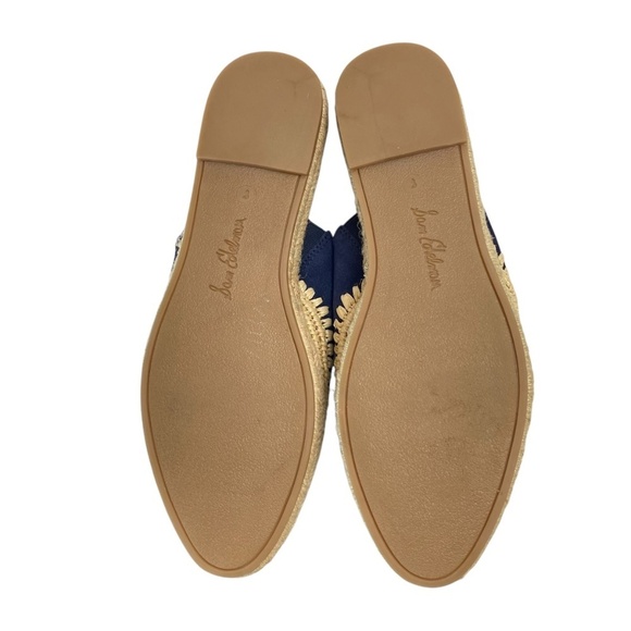 SAM EDELMAN Austin Espadrille Mules Women’s Size 8 in Blue - Picture 7 of 9